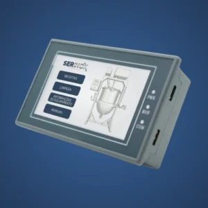 Painel com automação IHM e CLP